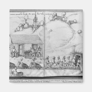 Silberbergwerk von La Croix-Zusatz-Bergwerken, Magnet