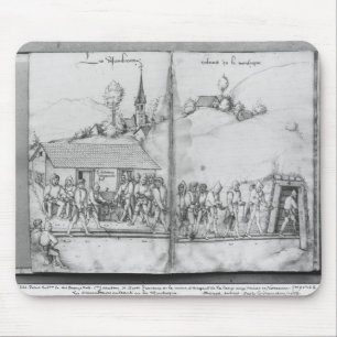 Silberbergwerk von La Croix-Zusatz-Bergwerken, Mousepad