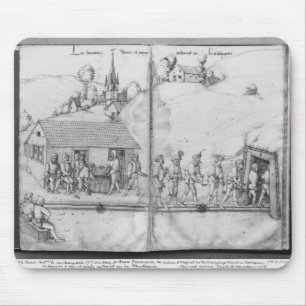 Silberbergwerk von La Croix-Zusatz-Bergwerken, Mousepad