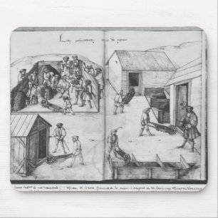 Silberbergwerk von La Croix-Zusatz-Bergwerken, Mousepad
