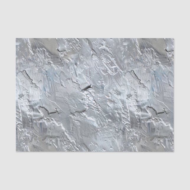 Silberblau Seidenpapier (Vorderseite)