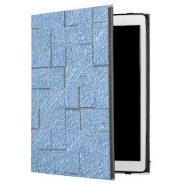 Silberblaue Textur mit Mosaikeffekt und Relief