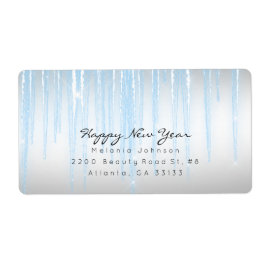 Silberblauer Funkeln