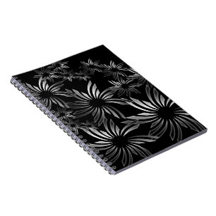 Silberblumen Notizblock