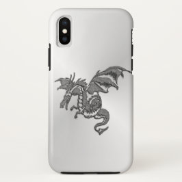 Silberdrache Case-Mate iPhone Hülle