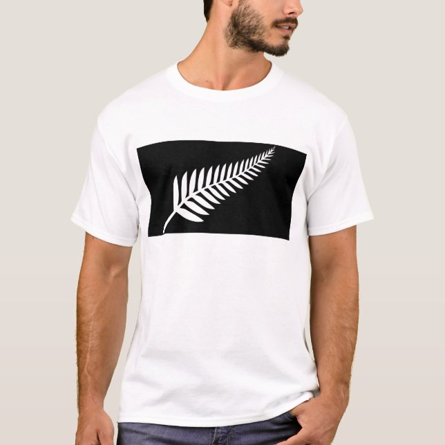 Silberfahne (Neuseeland) T-Shirt (Vorderseite)
