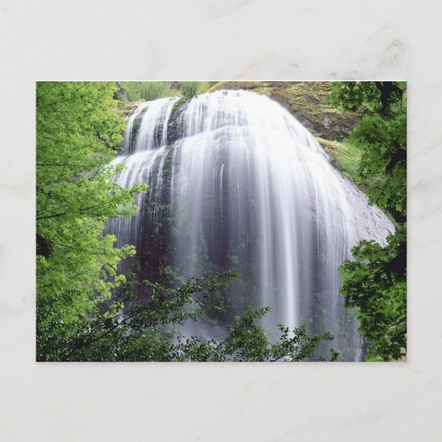 Silberfälle, Oregon Postkarte (Vorderseite)