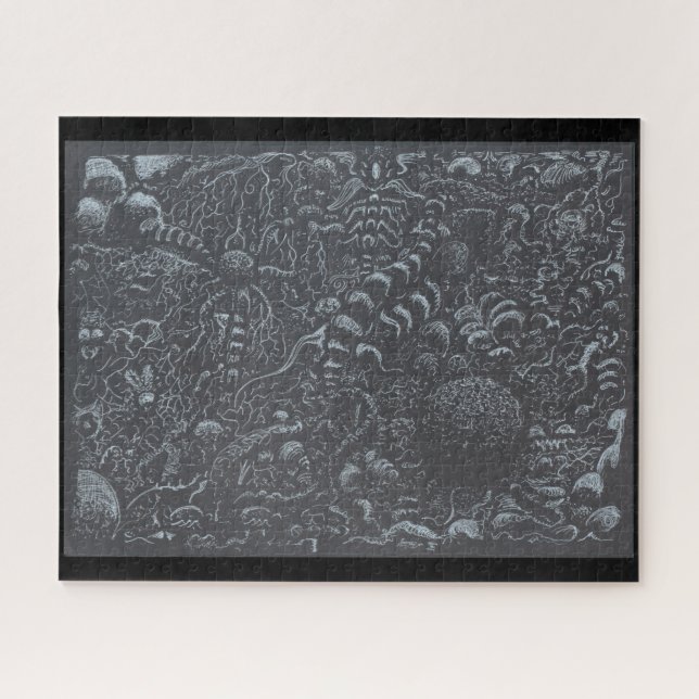 Silberfarbenlandschaft Darkworld (Horizontal)