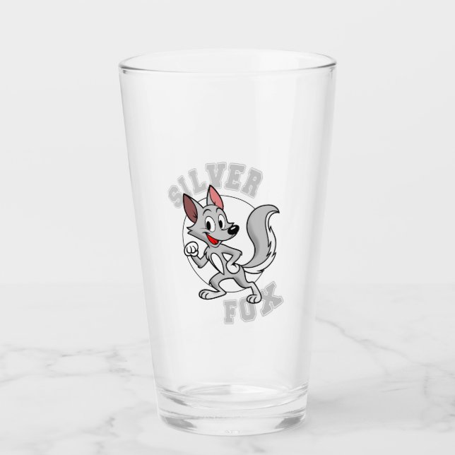 Silberfuchsglas Glas (Vorderseite)