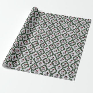 Silberglocke Weihnachtswrapping Paper Geschenkpapier
