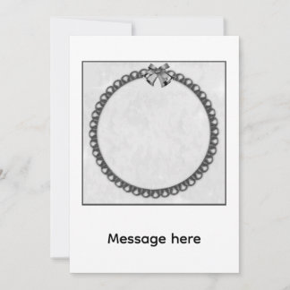 Silberglocken Einladung