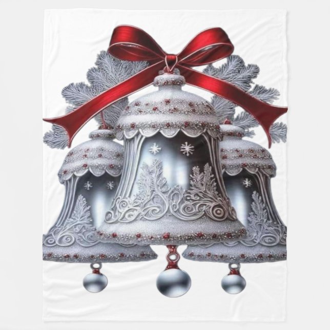 Silberglocken Fleecedecke (Vorderseite)