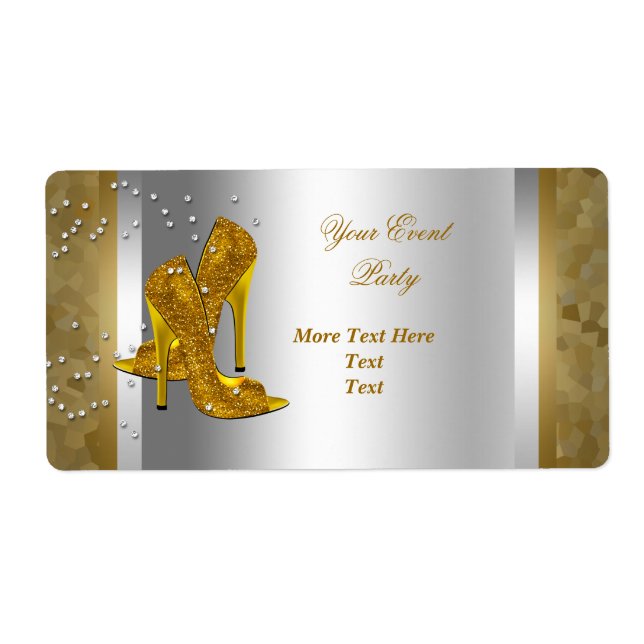 Silbergoldene Veranstaltung mit High Heel Shoes (Vorne)