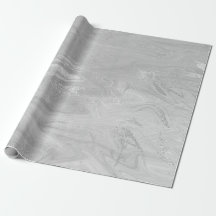 Silbergrauer weißer Marmor Molten Metallic Shiny