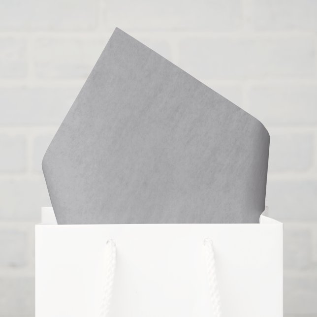 Silbergraues Tissue Paper Seidenpapier (Geschenktüte)