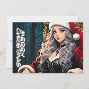 Silberhaar-Weihnachtsmann – Frohe Weihnachten
