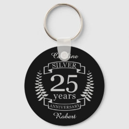 Silberhochzeit 25 Jahre Schlüsselanhänger