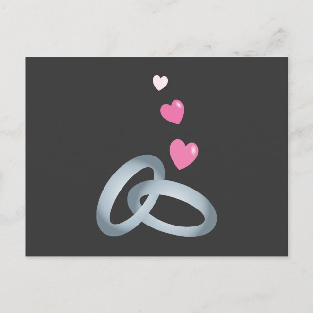 Silberhochzeit Postkarte (Vorderseite)
