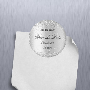 Silberhochzeit Save-the-Date Magnet