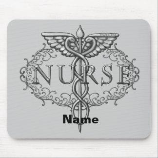 Silberkadukusschwester Mousepad