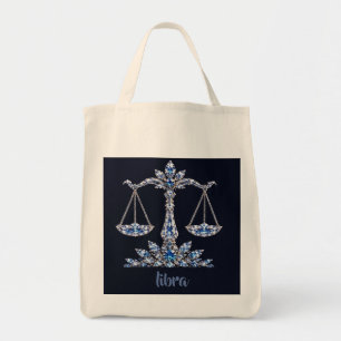 Silberkristall Waage Luxury Collection Tragetasche