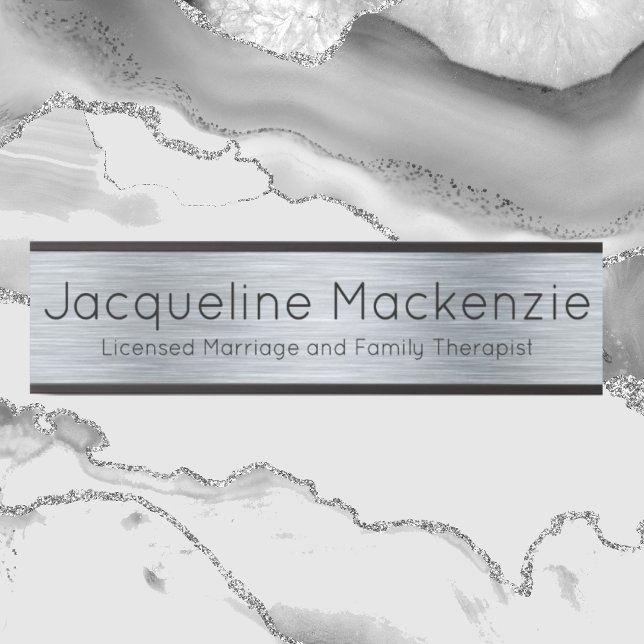 Silberlizenzierte Ehe- und Familientherapeutin Türschild (Von Creator hochgeladen)