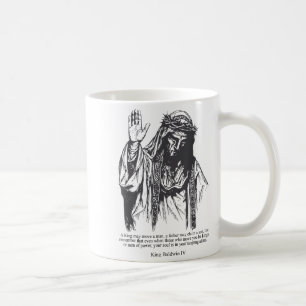Silbermasken-König Baldwin Iv Meme Der Aussätzige Kaffeetasse