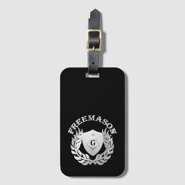 Silbermauersymbol Gepäckanhänger (Vorderseite Vertikal)