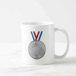 Silbermedaille Kaffeetasse