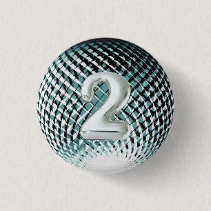 Silbermedaille, Siegerin am 2. Platz Button