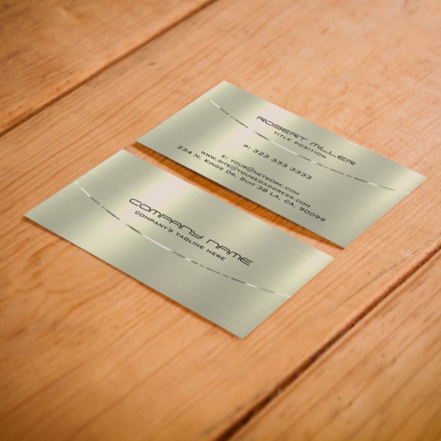 Silbermetallischer Hintergrund Visitenkarte (Von Creator hochgeladen)