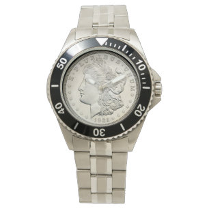 SILBERMÜNZE (REPLIK) ARMBANDUHR