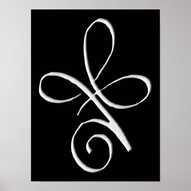 Silberne bedingungslose Liebe Poster (Vorne)