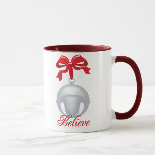 Silberne Bell glauben Tasse