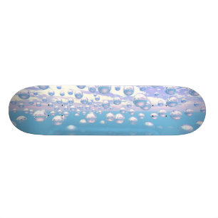 Silberne Bereiche Skateboard