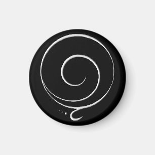 Silberne Dankbarkeit Magnet