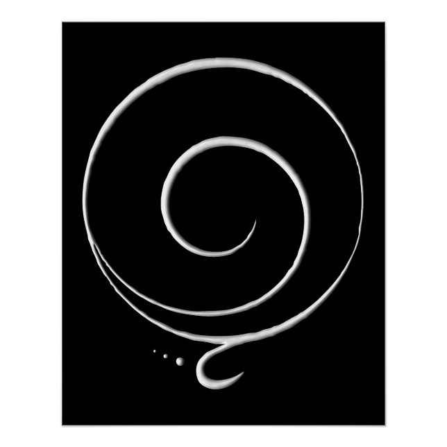 Silberne Dankbarkeit  Poster (Vorderseite)