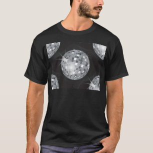 silberne Disco-Kugel T-Shirt