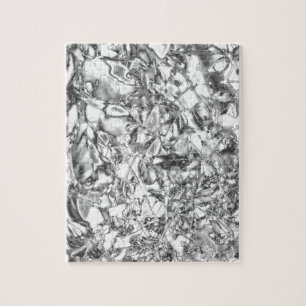 Silberne Folie modern