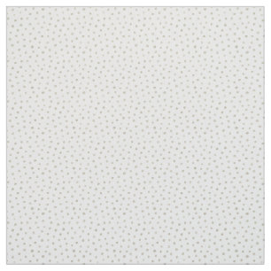 Silberne Glitterpunkte Stoff