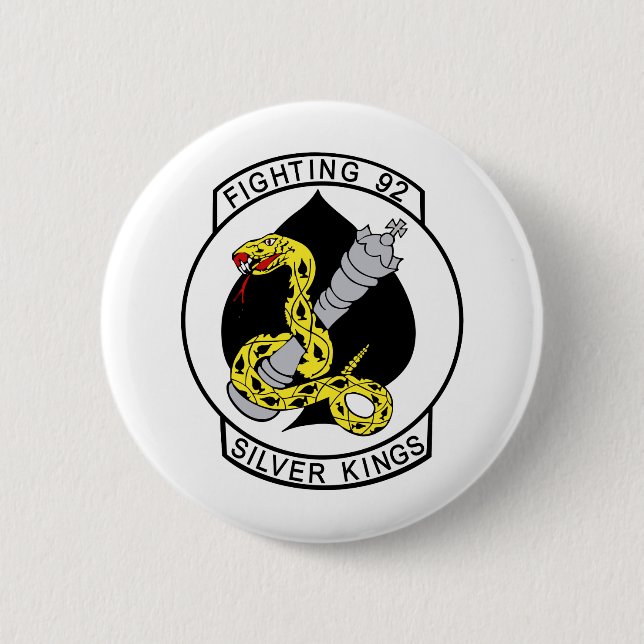 Silberne Könige VF-92 Button (Vorderseite)