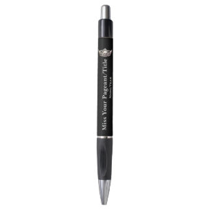 Silberne Kronen-kundenspezifischer Tinten-Stift Kugelschreiber