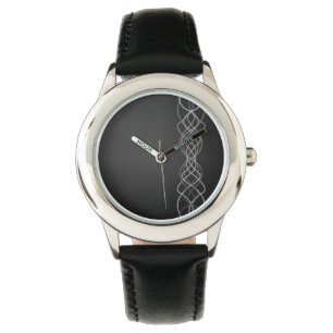 Silberne Lichter Armbanduhr
