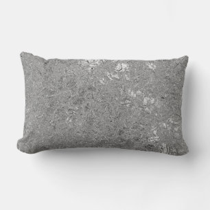 silberne Orchideen-Design, Lendenkissen