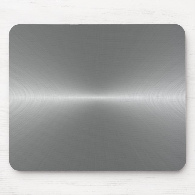 silberne Perspektive Mousepad (Vorne)