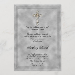 Silberne Querkommunion Einladung