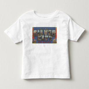 Silberne Stadt, New Mexiko - große Kleinkind T-shirt
