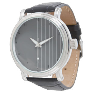 Silberner Anstecknadel mit Draperie-Muster am Reve Armbanduhr