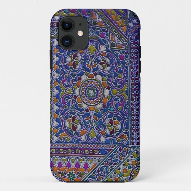 silberner Cloisonne Case-Mate iPhone Hülle (Rückseite)