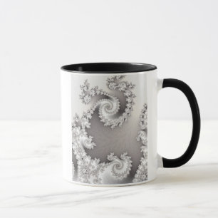 Silberner Doppel-Spiral-Becher Tasse